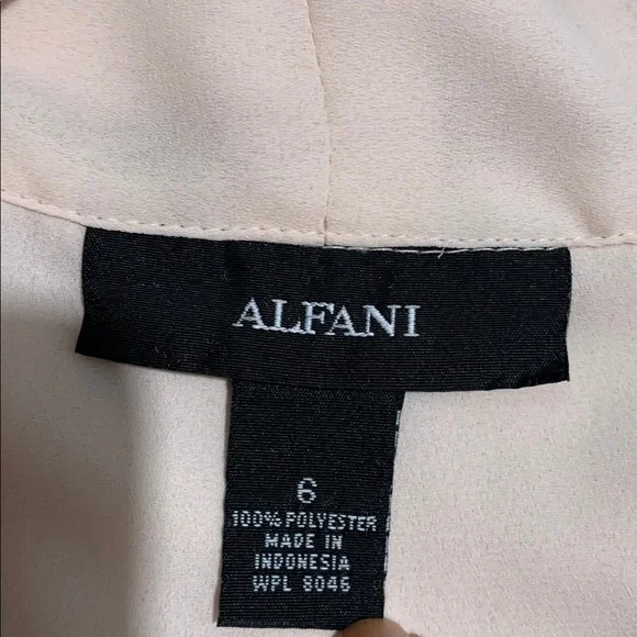 Alfani Ballet Pink Asymmetrical Draped Blouse S - Picture 6 of 8